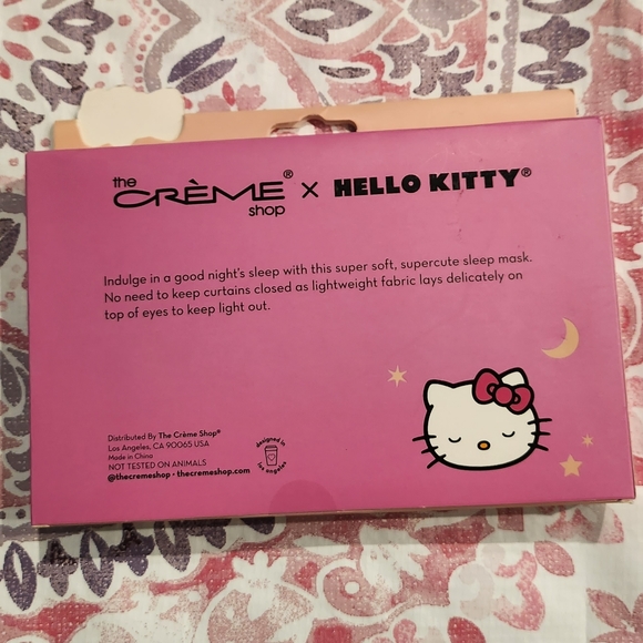 The Crème Shop x Hello Kitty Beauty Rest Silky Sleep Mask Limited Edition Sanrio - Picture 3 of 3